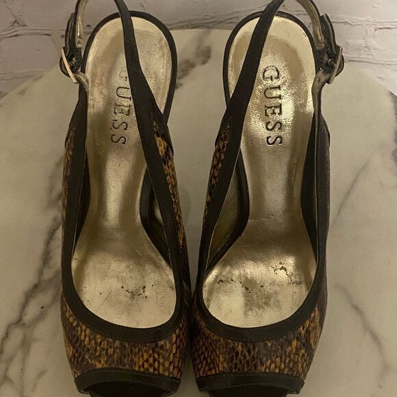 Women’s sling back heels - Picture 3 of 7